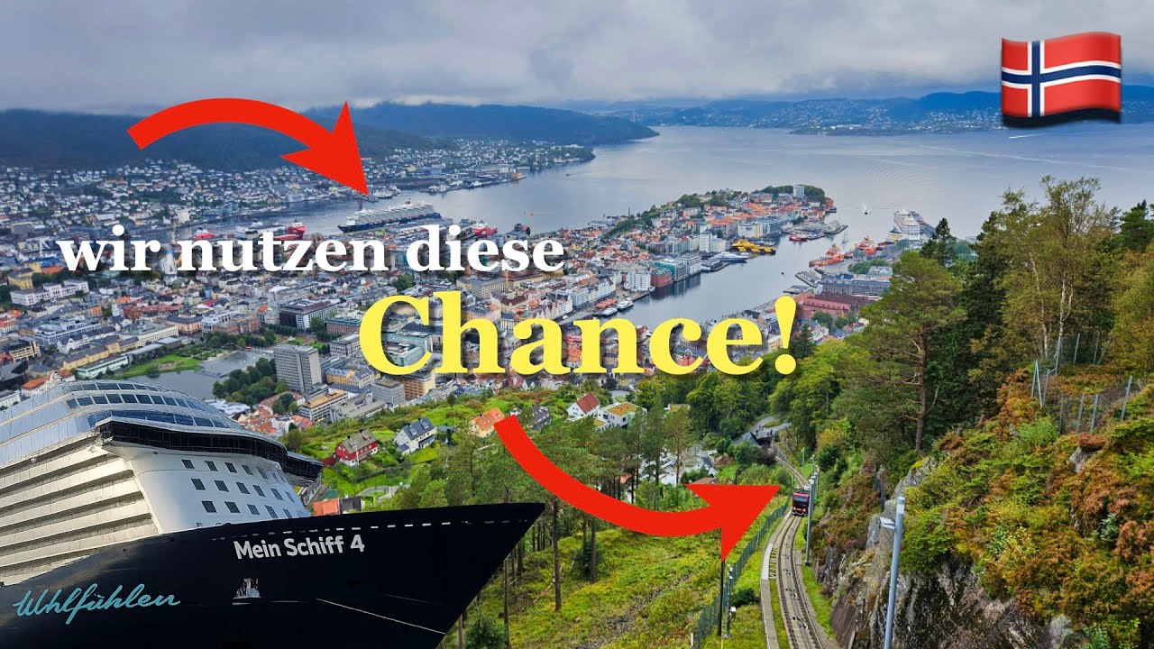 Restaurants & Bergen auf eigene Faust! Norwegen Kreuzfahrt mit der MeinSchiff 4