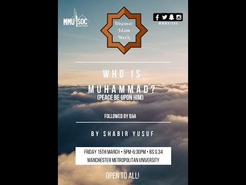 DISCOVER ISLAM WEEK AT MANCHESTER METROPOLITAN UNIVERSITY