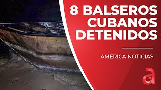 Detienen a ocho balseros cubanos tras tocar tierra en Los Cayos de Florida