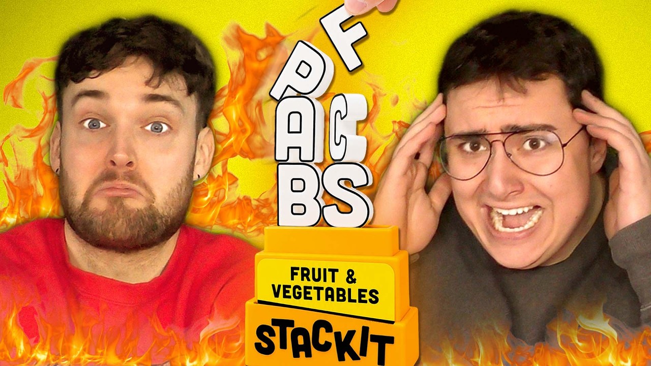 This Game Is Like Jenga & Categories Combined! | Stack It