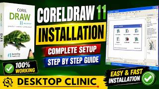 CorelDRAW 11 Installation Complete Guide | Step by Step Urdu Hindi | Full Setup