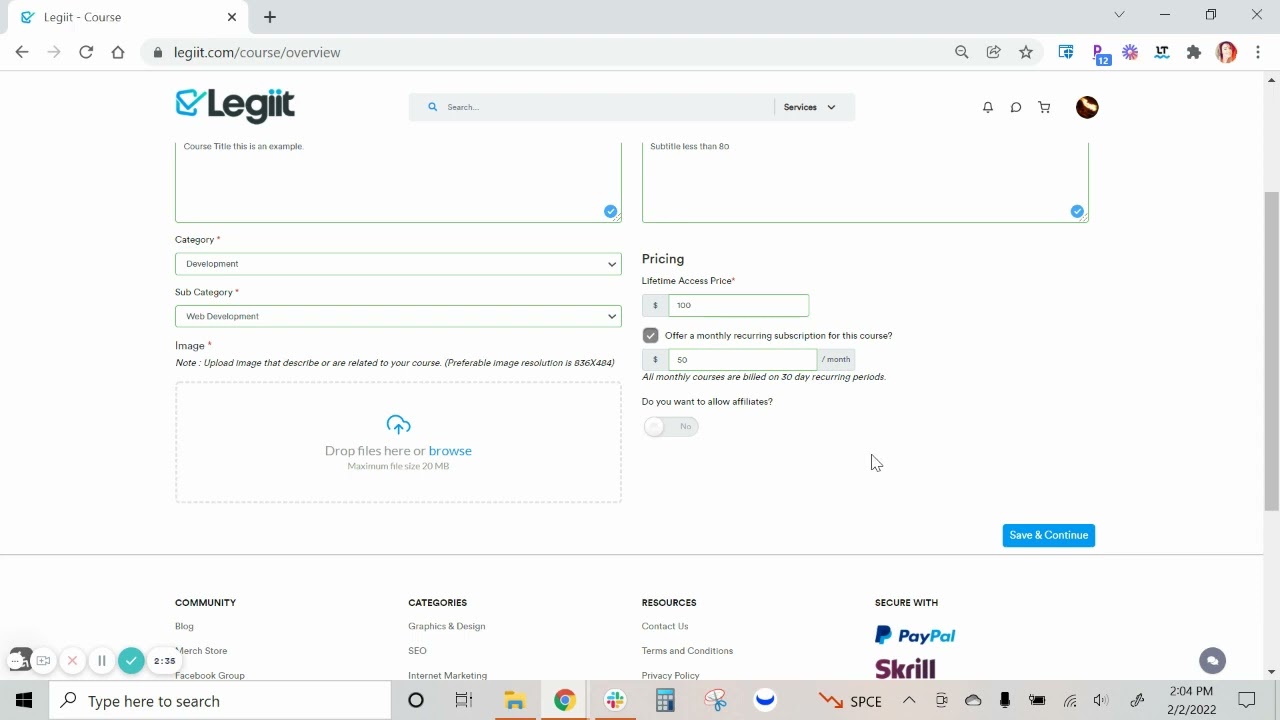 How To Launch A Course On Legiit