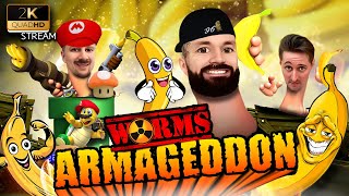 🍌 Червивые бананы теперь по вторникам в 🪱 Worms Armageddon ☢️