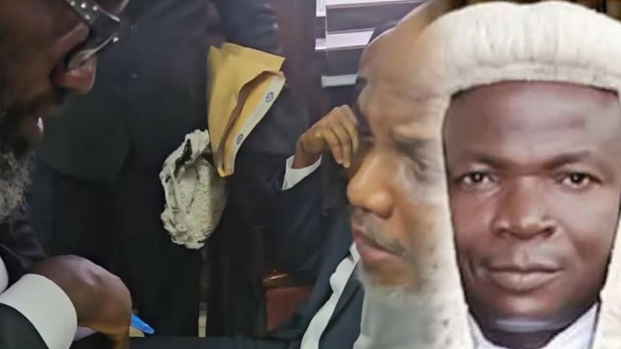 Details Of What Took Place In Court As Nnamdi Kanu Makes Move, Justice ...