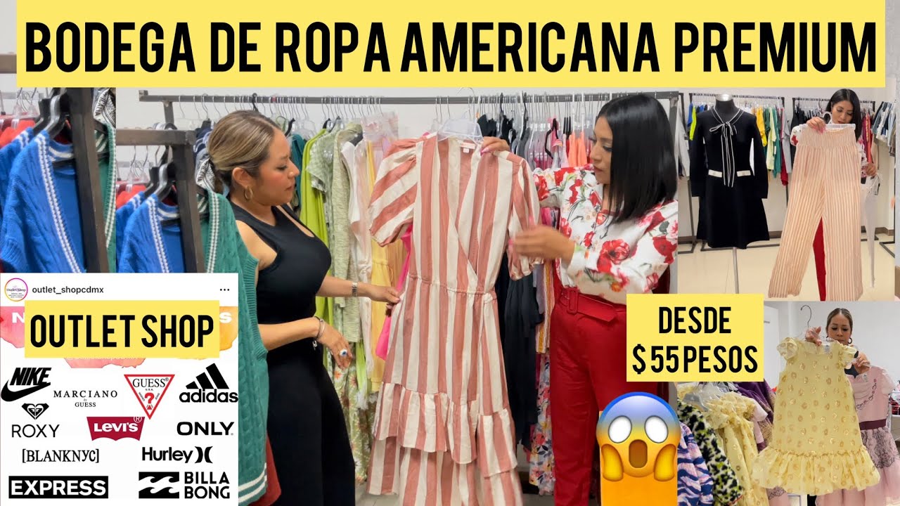 Ropa Americana muy Barata calidad premium 😱✓ CDMX Outlet Shop