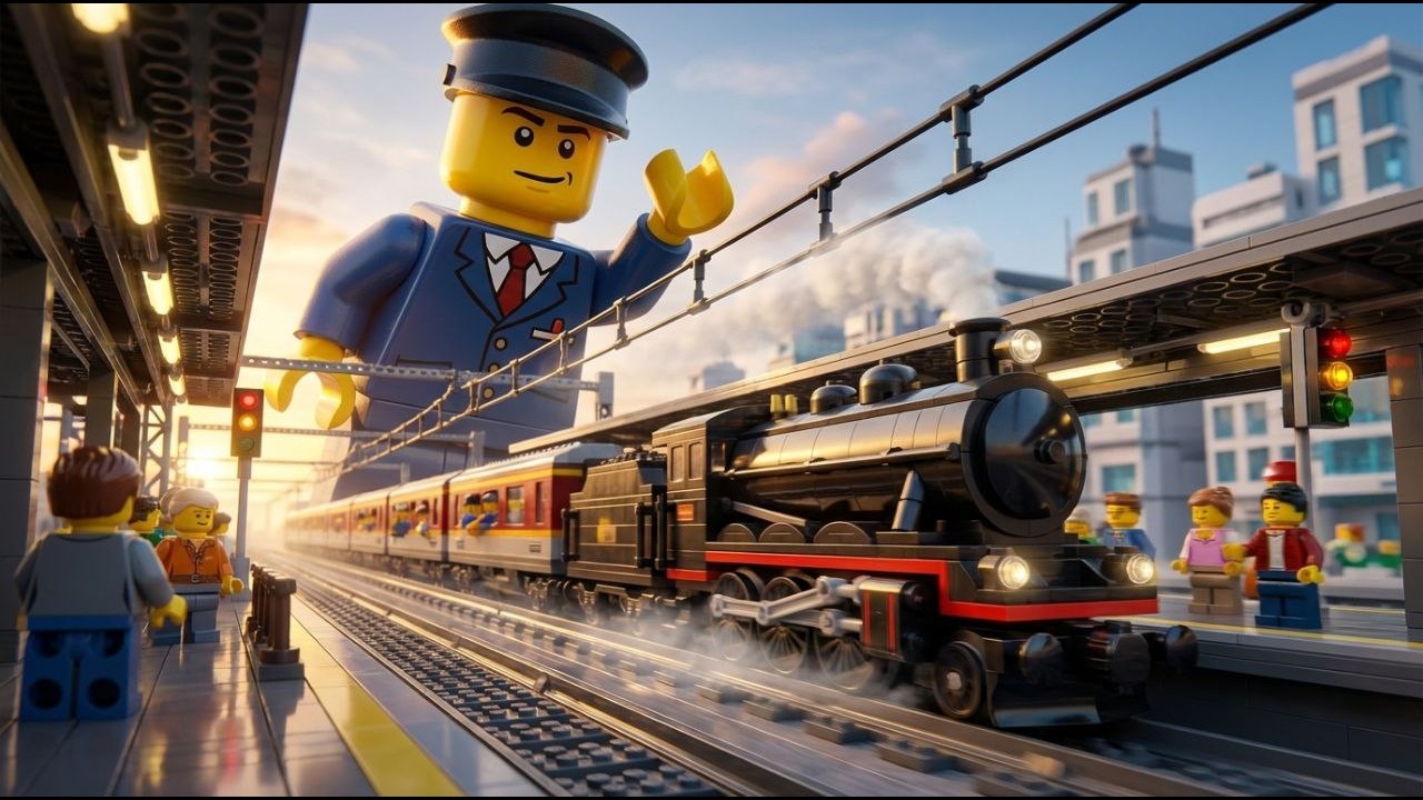 Как на самом деле работает железнодорожная станция из LEGO — изнутри системы
