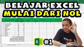 Cara Membuat Tabel di Excel untuk Pemula - Mulai Dari Nol sampai Mahir