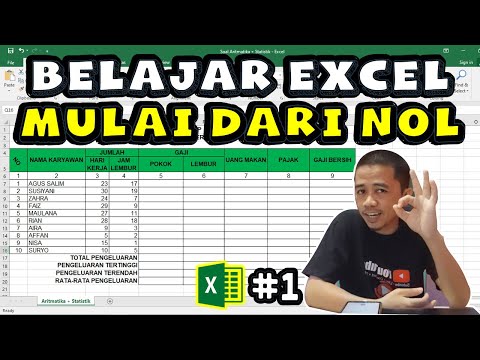 Video: Cara Membuat Tabel Di Excel