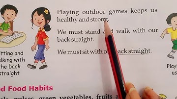 class 3,ch :18," Keeping healthy  and fit" explanation