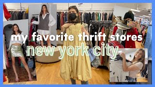 THE BEST THRIFT STORES IN NYC | going through my favorite thrift locations in manhattan