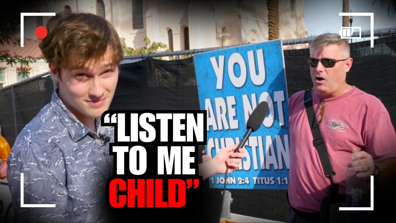 ANGRY CHRISTIAN Extremist MELTS DOWN when Proven Wrong