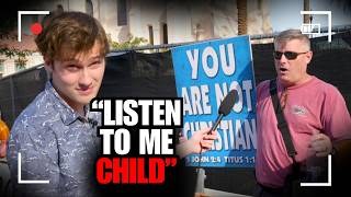 ANGRY CHRISTIAN Extremist MELTS DOWN when Proven Wrong