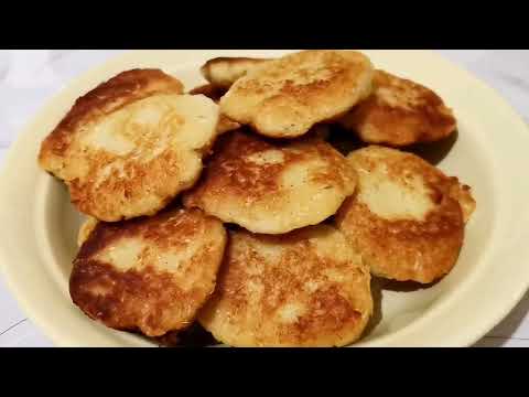 Оладьи из тертой капусты. Не думала, что это так вкусно!/Grated cabbage pancakes