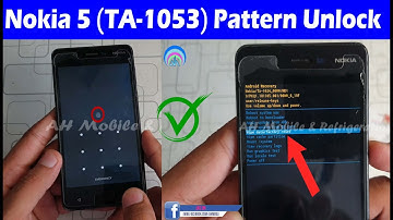 Nokia 5 (TA-1053) Pattern Unlock Hard Reset No Command Without PC