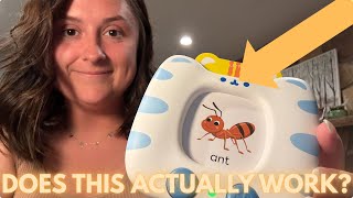 This Talking Toy Teaches 300+ Words! 🤯👶 (Flash Card Review)