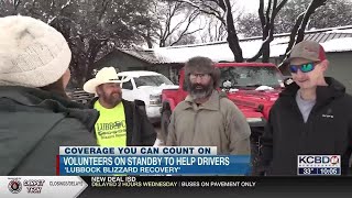 Volunteers on standby to help drivers