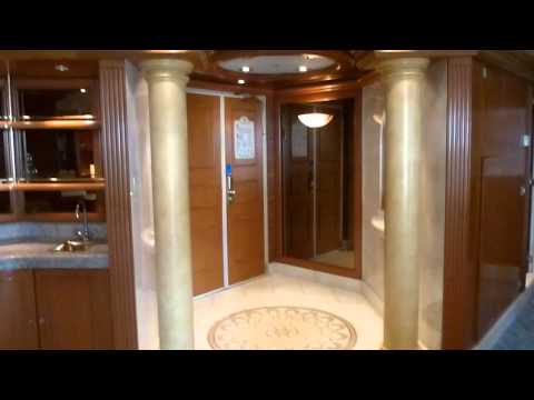 Video: Toer van 'n Emerald Princess Mini Suite