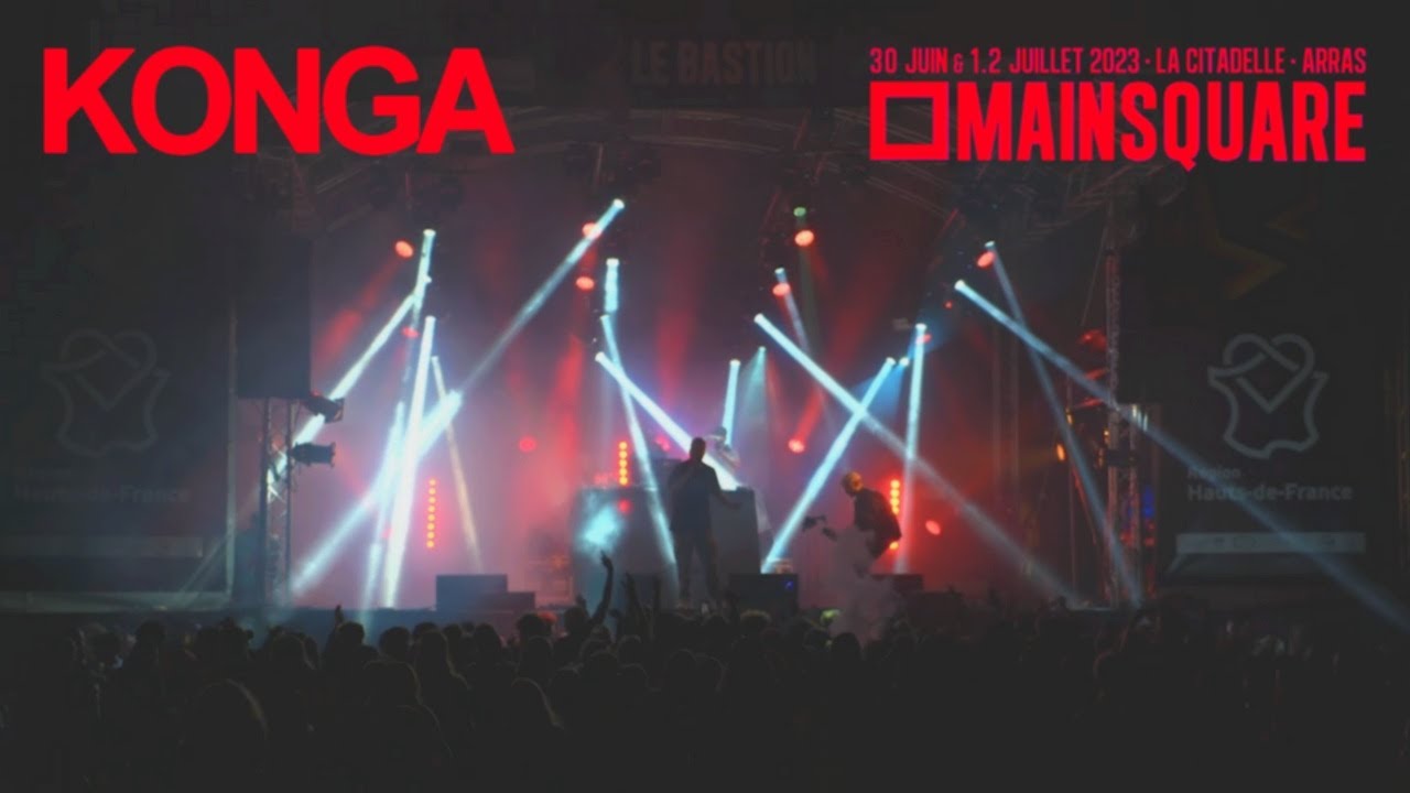 KONGA - LIVE MAIN SQUARE FESTIVAL 2023 - YouTube