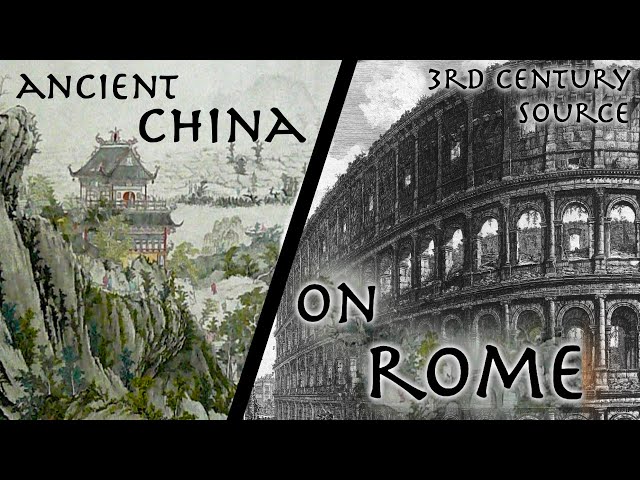 Thumbnail for Ancient Chinese Historian Describes The Roman Empire // 3rd century AD "Weilue" // Primary Source