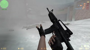 CS Condition Zero Office_cz, against hard bot 15 round match as a CT force.