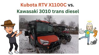 Kubota RTV X1100C vs. Kawasaki 3010 trans diesel 8 month Review