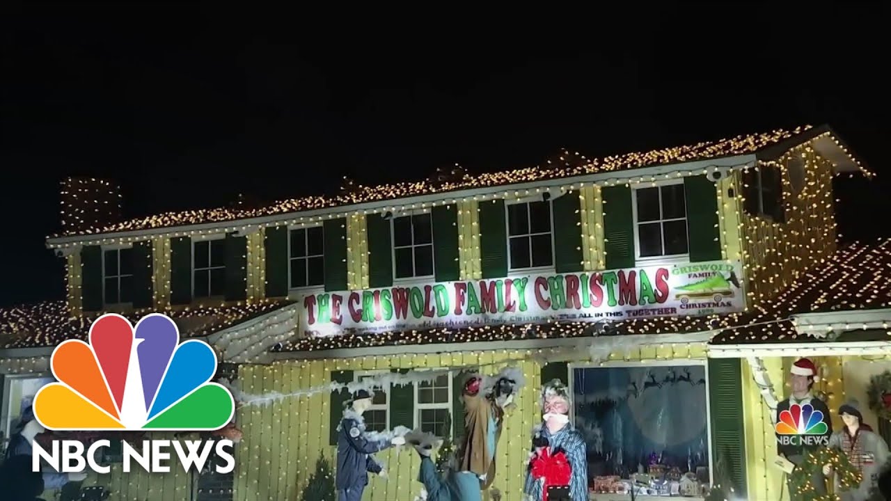‘National Lampoon’-Themed Home Fights To Keep The Christmas Lights On