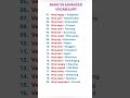 Basic vs Advanced Vocabulary. Avoid use of Very. English Vocabulary. Learn English