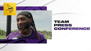 Minnesota Vikings Team Press Conferences | Minicamp Day 1