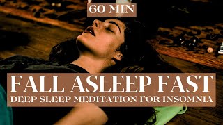 Fall Asleep FAST | Deep Sleep Guided Meditation for Insomnia | Relaxing Music | Stress Relief