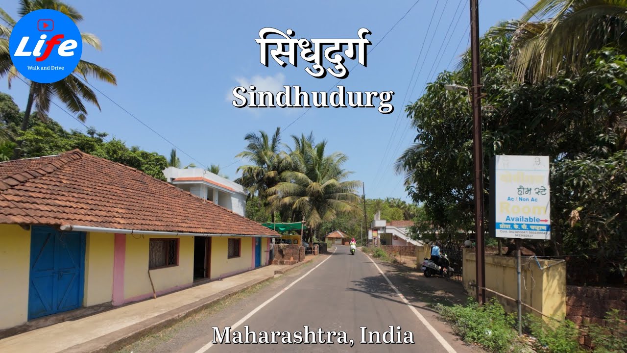 Sindhudurg 4K: Scenic Drive from Malvan to Devbag - Maharashtra, India HDR