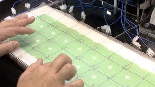 Large-Area Touch Sensors Using Textile Integration Technology  #DigInfo screenshot 2