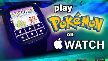 Play POKEMON on iWatch!