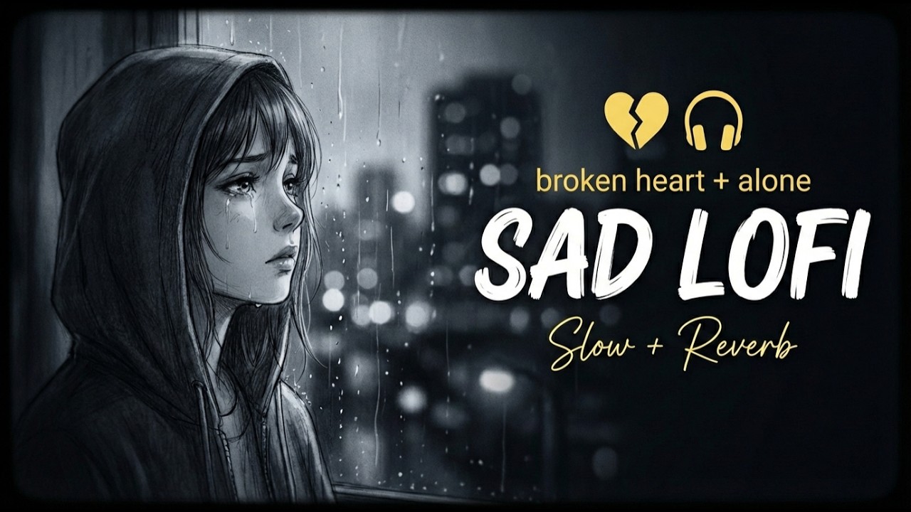 SAD LOFI (Slowed + Reverb) — Один ночью (30 мин Night Ride)