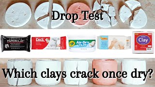 BEST and WORST AIR DRY CLAYS!?! | Testing 5 Clays (Amaco, Creative Paperclay, Crayola, Das & Jovi) screenshot 2