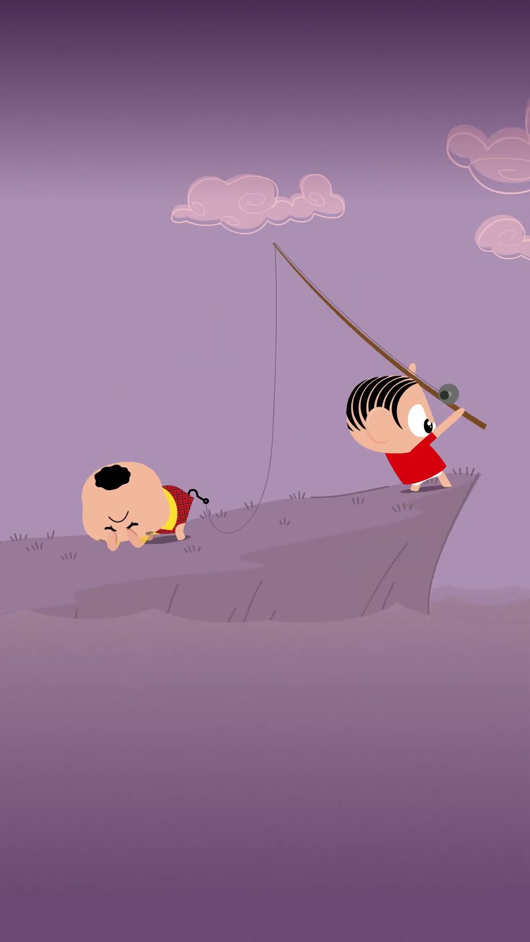 Our friends need to learn how to fish. ? ? #MonicaToy #shorts