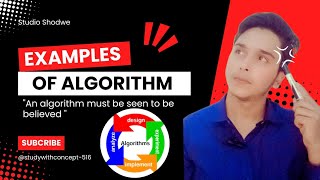Chapter # 1 | problem solving | Examples of algorithm 5,7 and 8