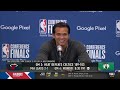 Erik Spoelstra Postgame Interview | Miami Heat beat Boston Celtics 109-103