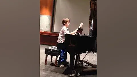 Evan recital October 2017