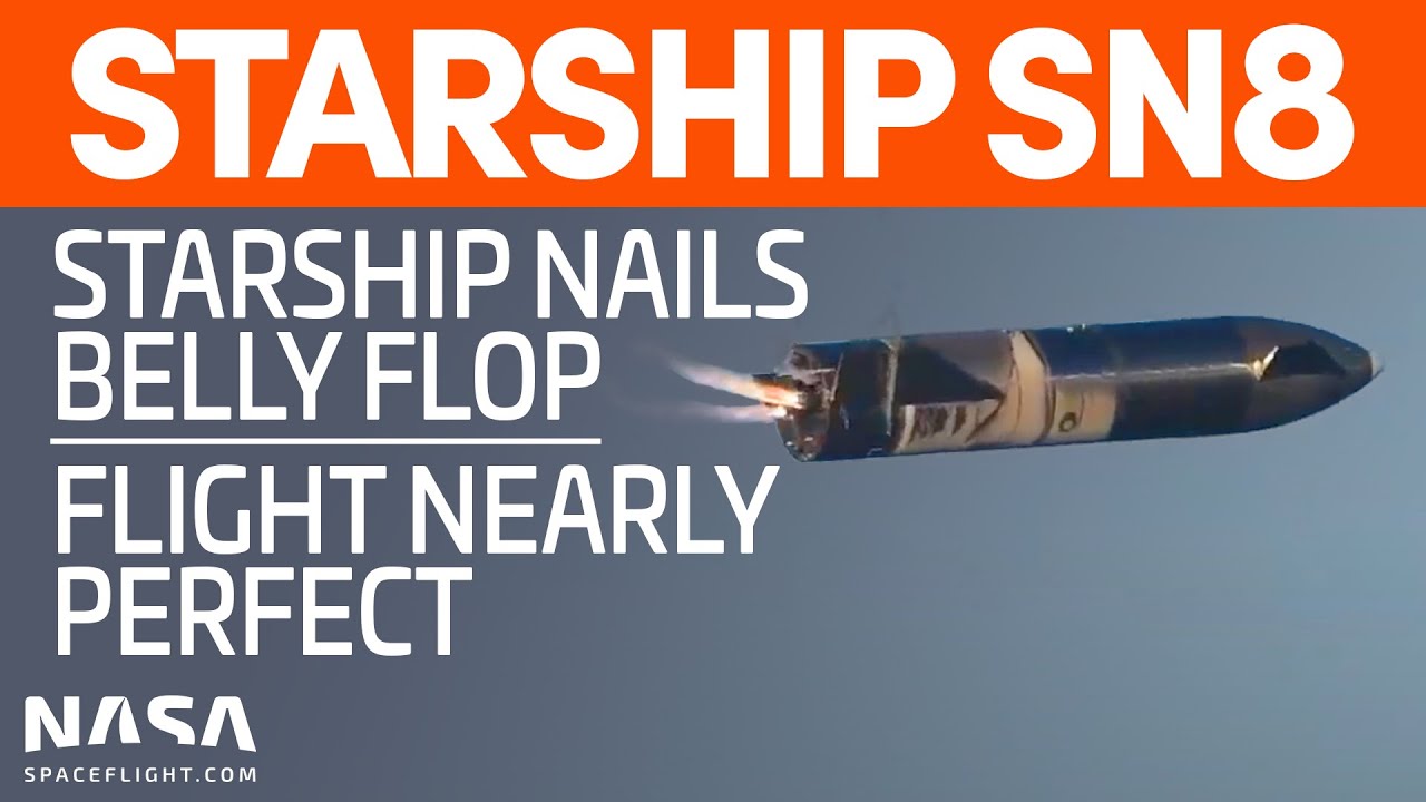 Sn8 Starship SN8 Test Flight - SpaceX Boca Chica - YouTube