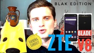 ZTE Blade V8 Blak Edition | ОБМАН В ЕВРОСЕТИ | Обзор, тесты в приложениях