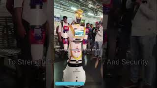 ECR introduced a humanoid robot "Asc Arjun"