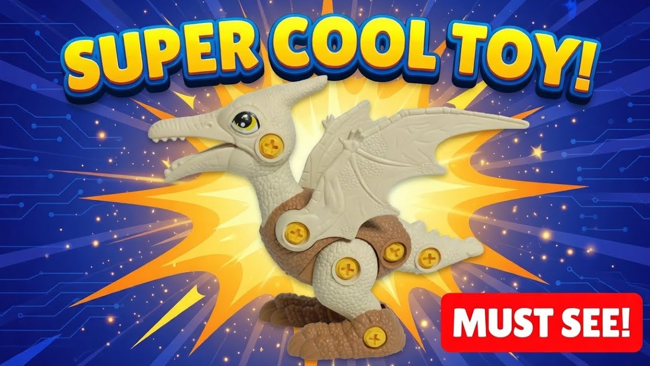 Assembling Dinosaur Toy for Kids | Fun DIY Dino Build Adventure