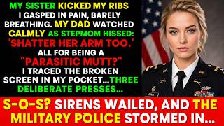 Always A PARASITIC MUTT! My Sister Kicked My Ribs — S-O-S. Then The Military Police Stormed In...