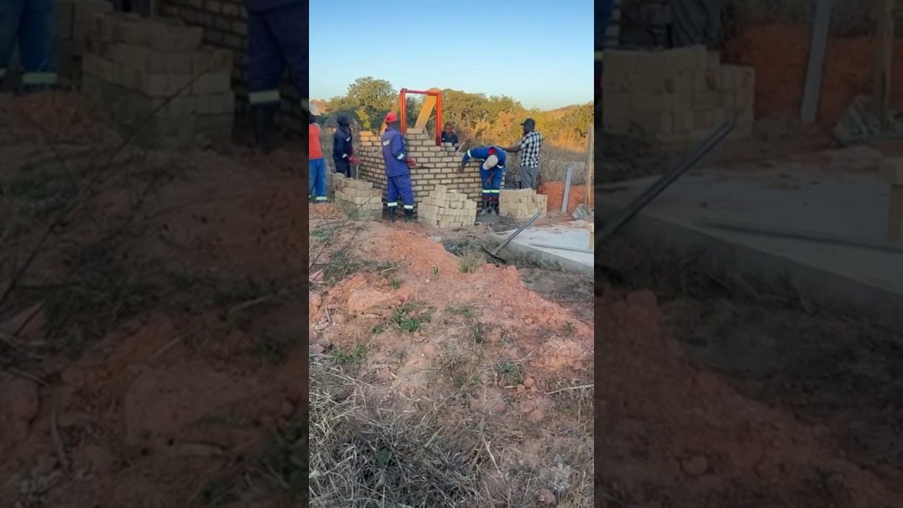 Outside toilet construction 