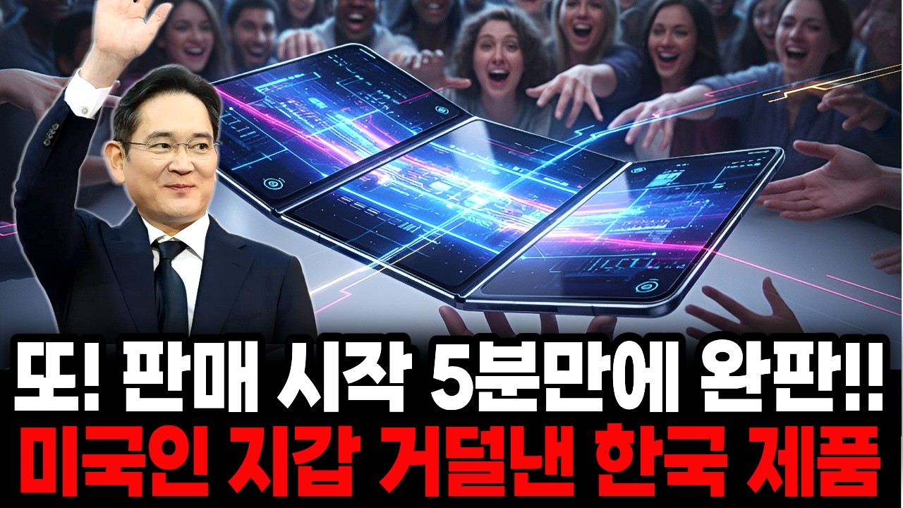 미국에서 5분 만에 싹슬이된 한국 제품, 도대체 정체가 뭐야?