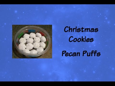 Pecan Puffs - Christmas Cookies Tutorial | Russian Tea Cakes | Mexican Wedding Cookies