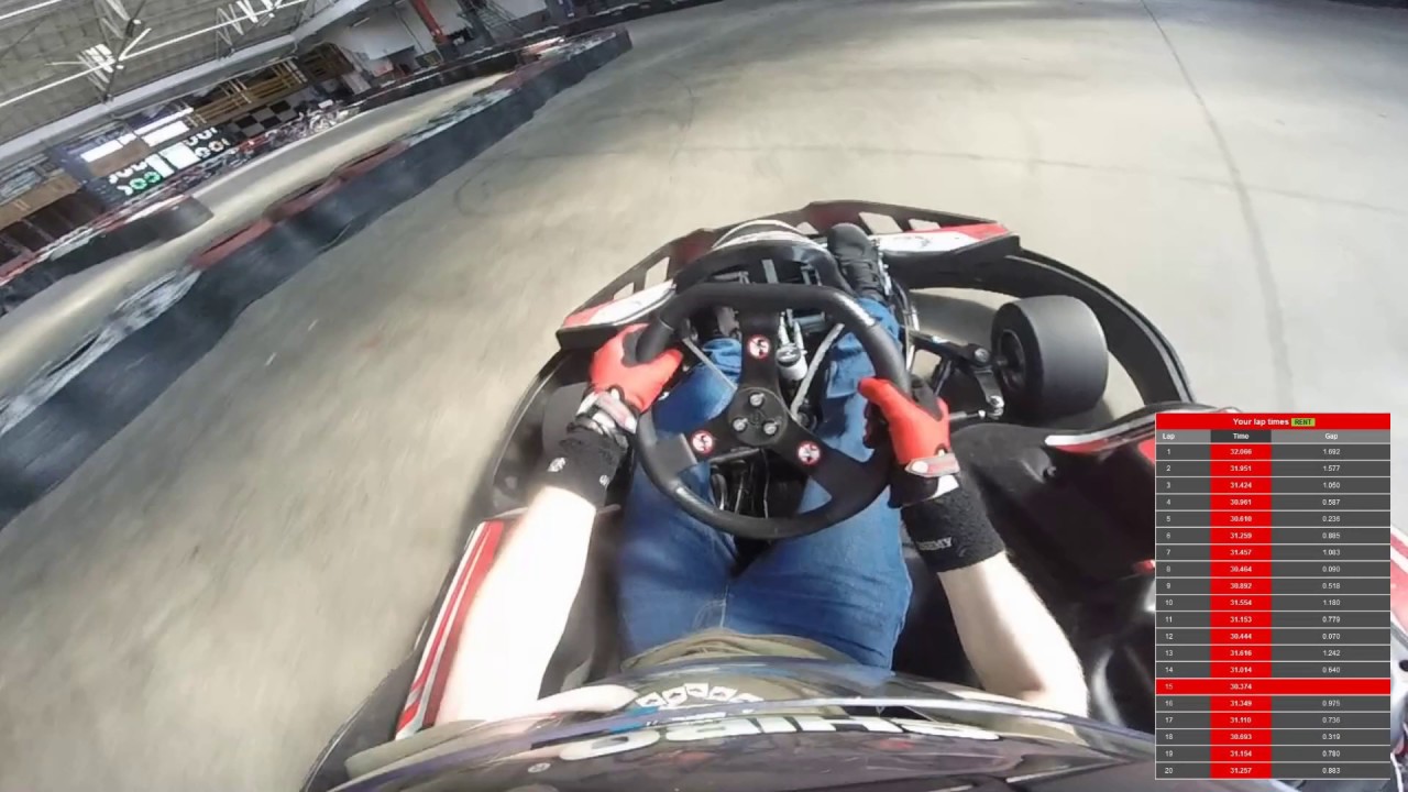 First Kart 'Inn 2nd session (consistent lap times!) YouTube