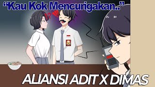 #97 || ALIANSI ADIT x DIMAS PART 2 - Drama Animasi Sekolah Kode Keras buat Cowok dari Cewek screenshot 3