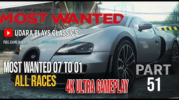 Need for Speed: Most Wanted 2012 – 4K Ultra Gameplay | Bugatti Veyron Super Sport [Part 51] | 2025