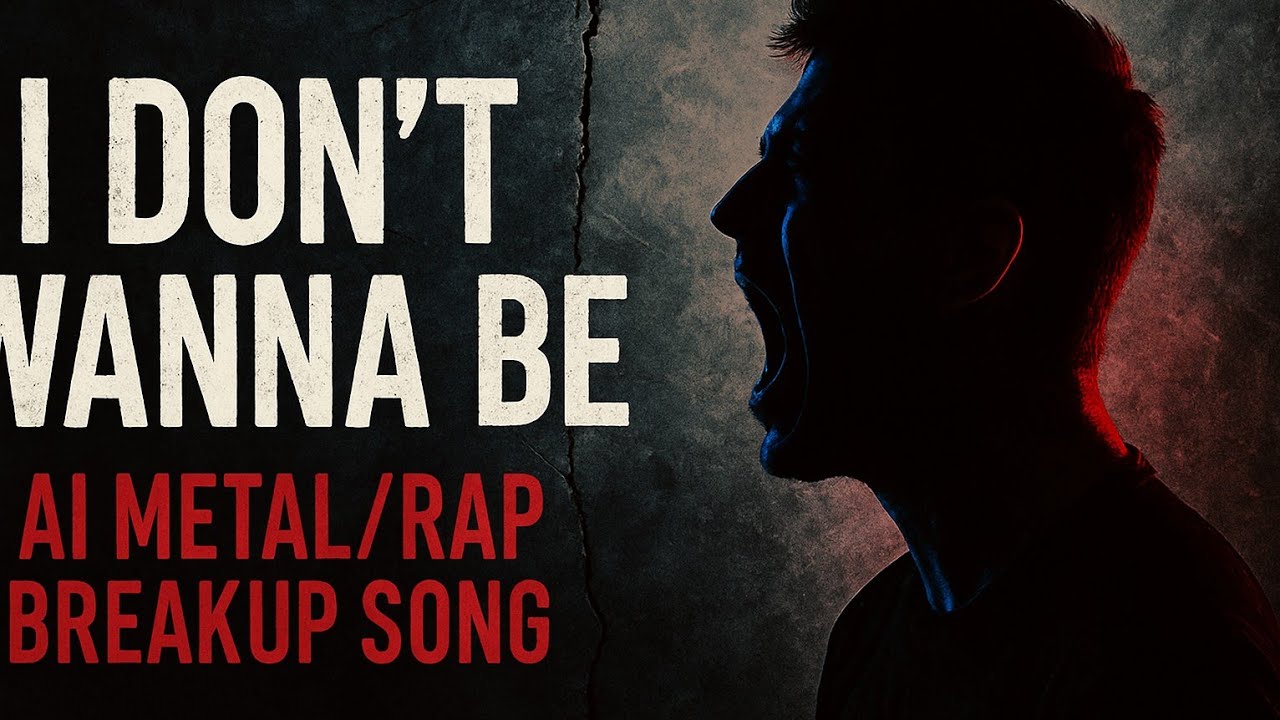 "I DON'T WANNA BE" – Aggressive AI Metal/Rap Breakup Anthem